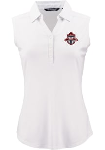 Cutter and Buck Toronto FC Womens White Forge Eco Polo Shirt