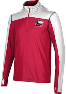 ProSphere Northern Illinois Huskies Mens Red Sharp Long Sleeve Qtr Zip Pullover