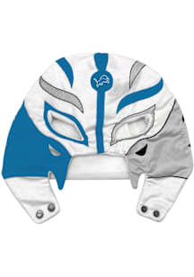 Forever Collectibles Detroit Lions Blue Novelty Plush Lucha Mask Mens Knit Hat