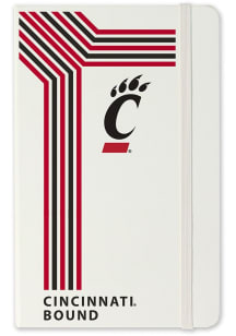 White Cincinnati Bearcats School Bound team logo Notebook and Folder