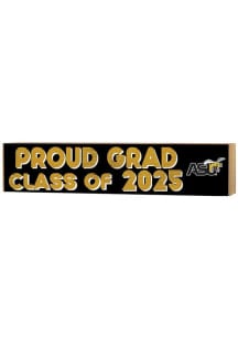 KH Sports Fan Alabama State Hornets Class of 2025 graduation graphic Sign - Black