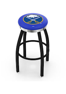 Buffalo Sabres Chrome Seat Pub Stool - Black