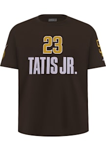 Fernando Tatis Jr San Diego Padres Boys Brown Classic Short Sleeve Fashion Tee