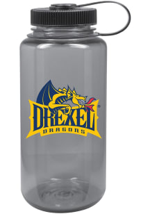 Charcoal Drexel Dragons Team Logo Water Bottle