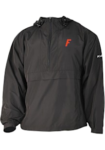 Columbia Florida Gators Mens Black Heat Seal Prodigy Long Sleeve Qtr Zip Pullover