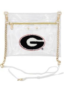 Georgia Bulldogs Flat Womens Clear Tote