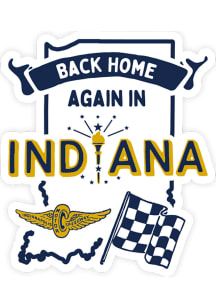Indiana Back Home Again Stickers