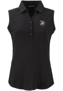 Cutter and Buck Army Black Knights Womens Black Forge Eco Polo Shirt