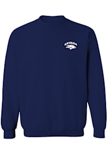 Vive La Fete Nevada Wolf Pack Womens Navy Blue Impressions Crew Sweatshirt