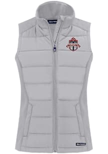 Cutter and Buck Toronto FC Womens Grey Evoke Vest