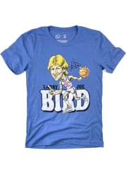 Indiana State Sycamores Blue Larry Bird Short Sleeve Fashion T Shirt
