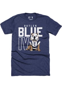 Butler Bulldogs Navy Blue Blue IV Short Sleeve Fashion T Shirt