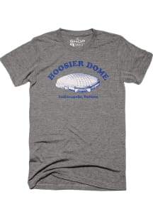 The Shop Indy Indianapolis Grey Hoosier Dome Short Sleeve Tee