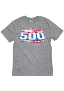 Indianapolis Grey Indy 500 Short Sleeve Fashion T Shirt
