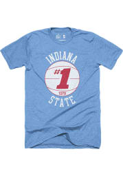 Indiana State Sycamores Blue BASKETBALL Short Sleeve Fashion T Shirt
