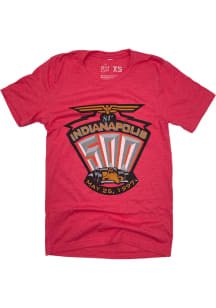 The Shop Indy Indianapolis Heather Red 1997 Indy 500 Short Sleeve Tee
