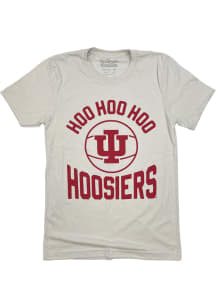 Indiana Hoosiers White Hoo Hoo Hoo Hoosiers Short Sleeve T Shirt
