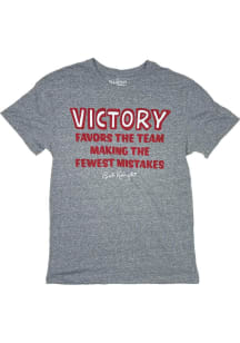 Grey Bob Knight Victory Quote Short Sleeve Fashion T Shirt