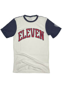 Indy Eleven White Arch Color Block Short Sleeve Fashion T Shirt