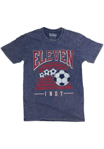 Indy Eleven Navy Blue Stonewash Short Sleeve T Shirt