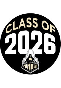 Black Purdue Boilermakers 3&quot; Class of 2026 Button