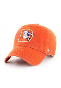 47 Denver Broncos Clean Up Adjustable Hat - Orange