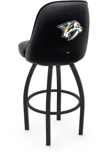 Nashville Predators Padded Swivel Pub Stool - Black