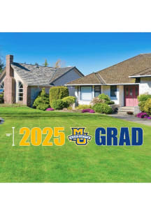 Marquette Golden Eagles 2025 Grad Yard Sign - Gold