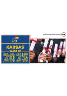 Kansas Jayhawks Class of 2025 unique photo frame Picture Frame - Blue