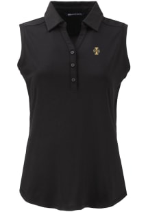 Cutter and Buck Idaho Vandals Womens Black Forge Eco Polo Shirt