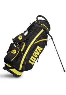 Black Iowa Hawkeyes Fairway Stand Golf Bag