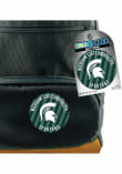 Michigan State Spartans 3" Stripes Button - Green