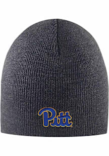 LogoFit Pitt Panthers Dark Grey Everest Mens Knit Hat