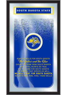 South Dakota State Jackrabbits Fight Song Hanging Back Bar Mirror