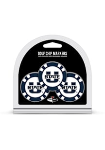 Utah State Aggies Poker Chip 3 Pack Golf Ball Marker