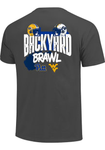 Pitt Panthers Backyard Brawl 2025 Short Sleeve T Shirt - Dark Grey