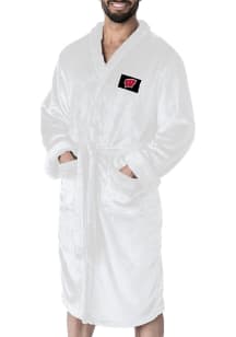 White Wisconsin Badgers L/XL Bathrobes