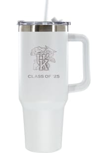Kentucky Wildcats Class of 2025 40oz Stainless Steel Tumbler - White