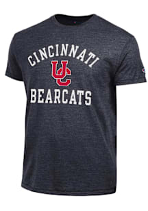 Cincinnati Bearcats Black Champion Arch Name Short Sleeve Fashion T Shirt
