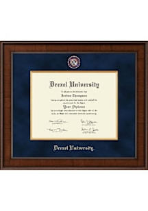 Drexel Dragons Team Logo Diploma Frame - Blue