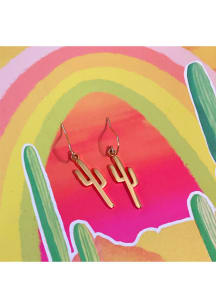 Arizona Gold Plated Womens Earrings