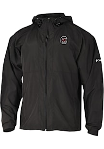 Columbia South Carolina Gamecocks Mens Black Prodigy Light Weight Jacket