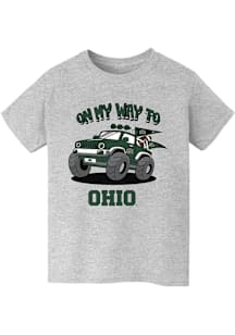 Vive La Fete Ohio Bobcats Youth Grey On My Way Short Sleeve T-Shirt