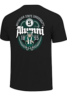Michigan State Spartans Black Graduation Short Sleeve T Shirt