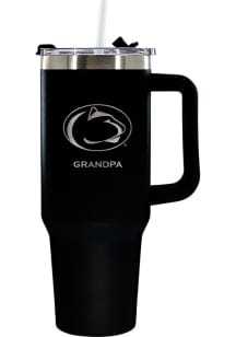 Black Penn State Nittany Lions Grandpa 40oz Stainless Steel Tumbler