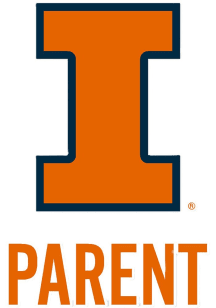 Orange Illinois Fighting Illini Parent Decal