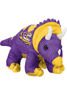 LSU Tigers Forever Collectibles  10" Triceratops Plush - Purple