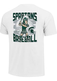 Michigan State Spartans White SS Tee Short Sleeve T Shirt