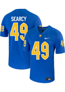 Henry Searcy  Mens Blue Pitt Panthers Football Name And Number Football Jersey