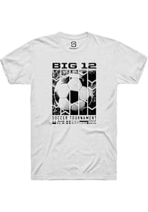 Summit Sportswear Big 12 White 2025 Soccer Tournament Short Sleeve T Shirt